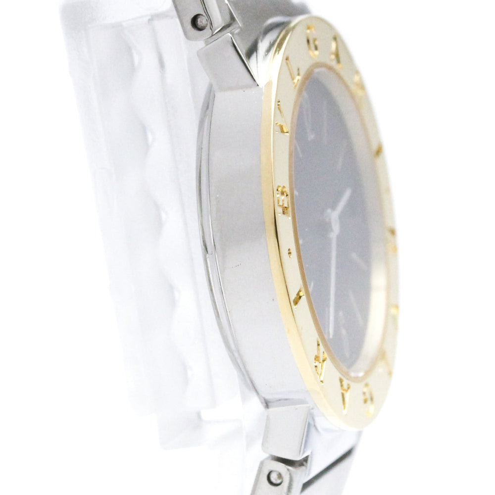 BVLGARI BVLGARI-BVLGARI 18K Gold Steel Ladies Watch BB26SGD Polished — Very Good