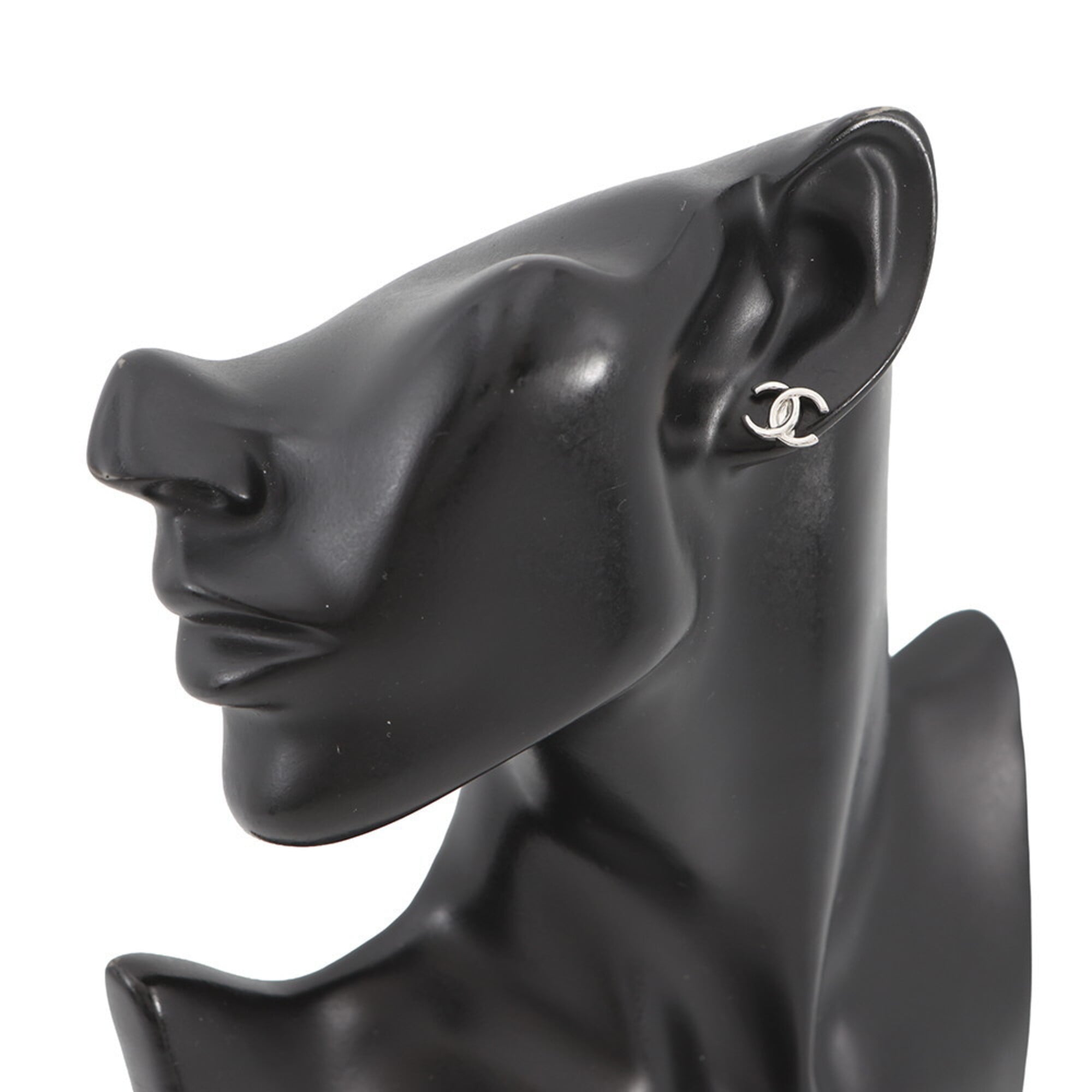 Chanel earrings CC Coco Mark L26 S ABH472 CHANEL 2-way — Like New