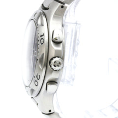TAG HEUER Kirium Chronograph Steel Quartz Mens Watch CL1110 Polished — Very Good