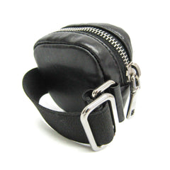 Prada Belt Pouch 1TT137 Women,Men Leather Pouch Black — Like New