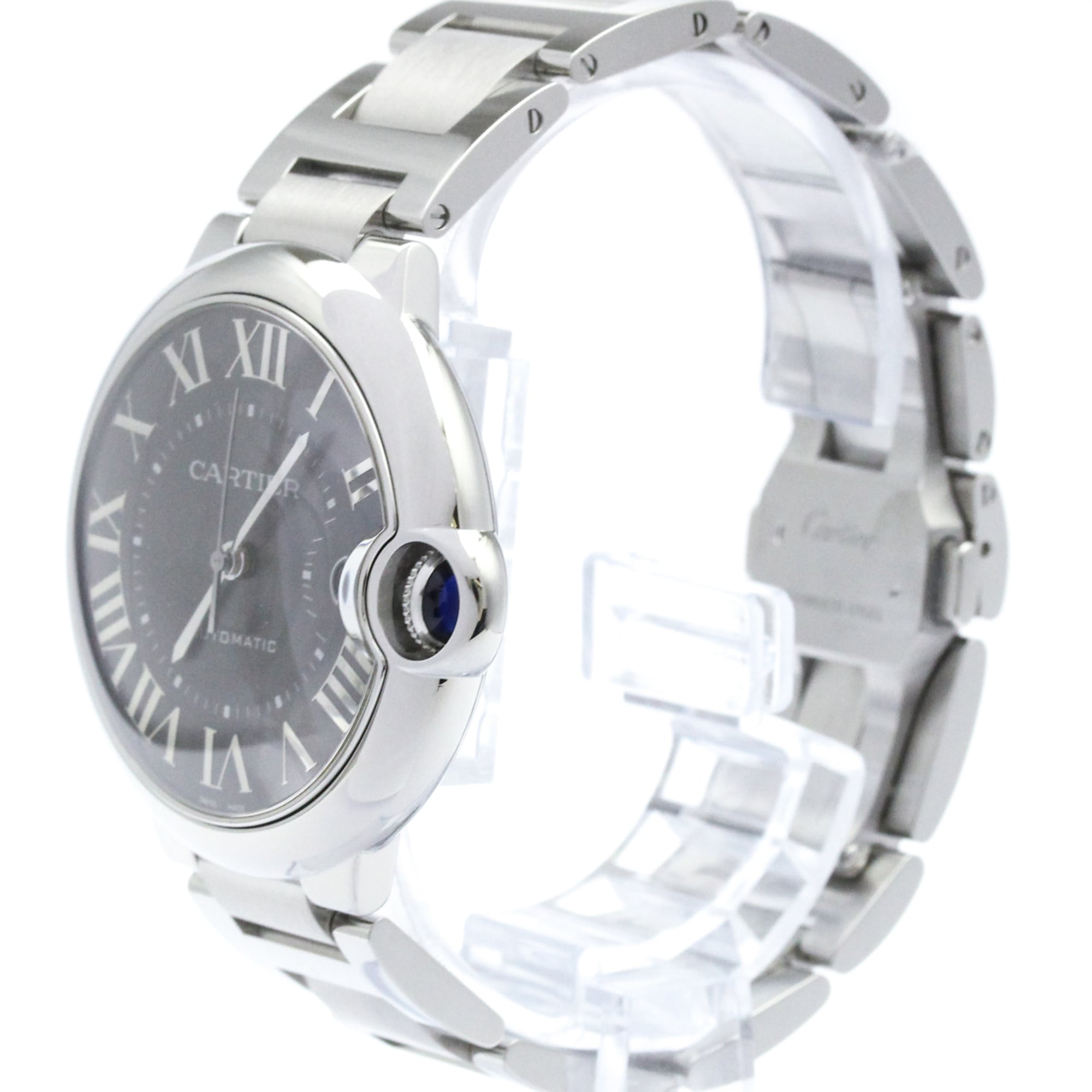 CARTIER Ballon Bleu Steel Automatic Mens Watch WSBB0060 Polished — Very Good