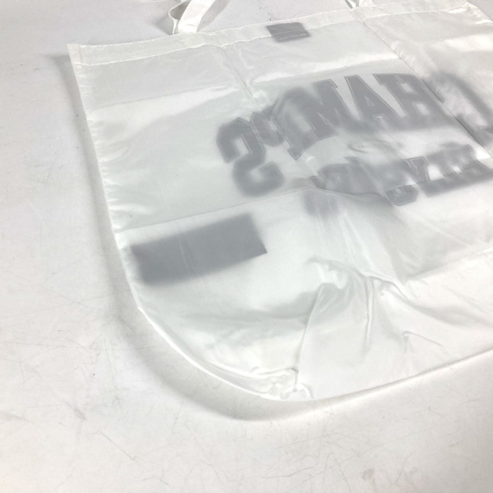 BALENCIAGA Eco Bag Tote Shoulder Nylon Men's Women's White — New - Store Return