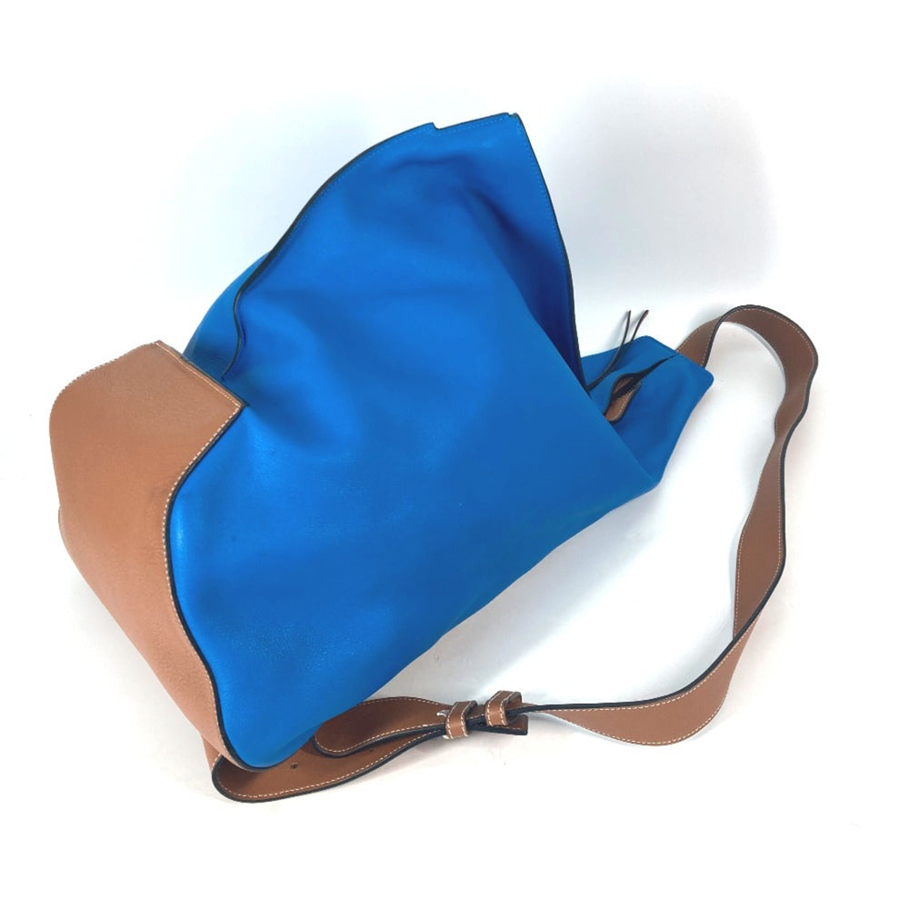 Loewe Bag Bicolor cross Shoulder Bag blue Brown — Like New
