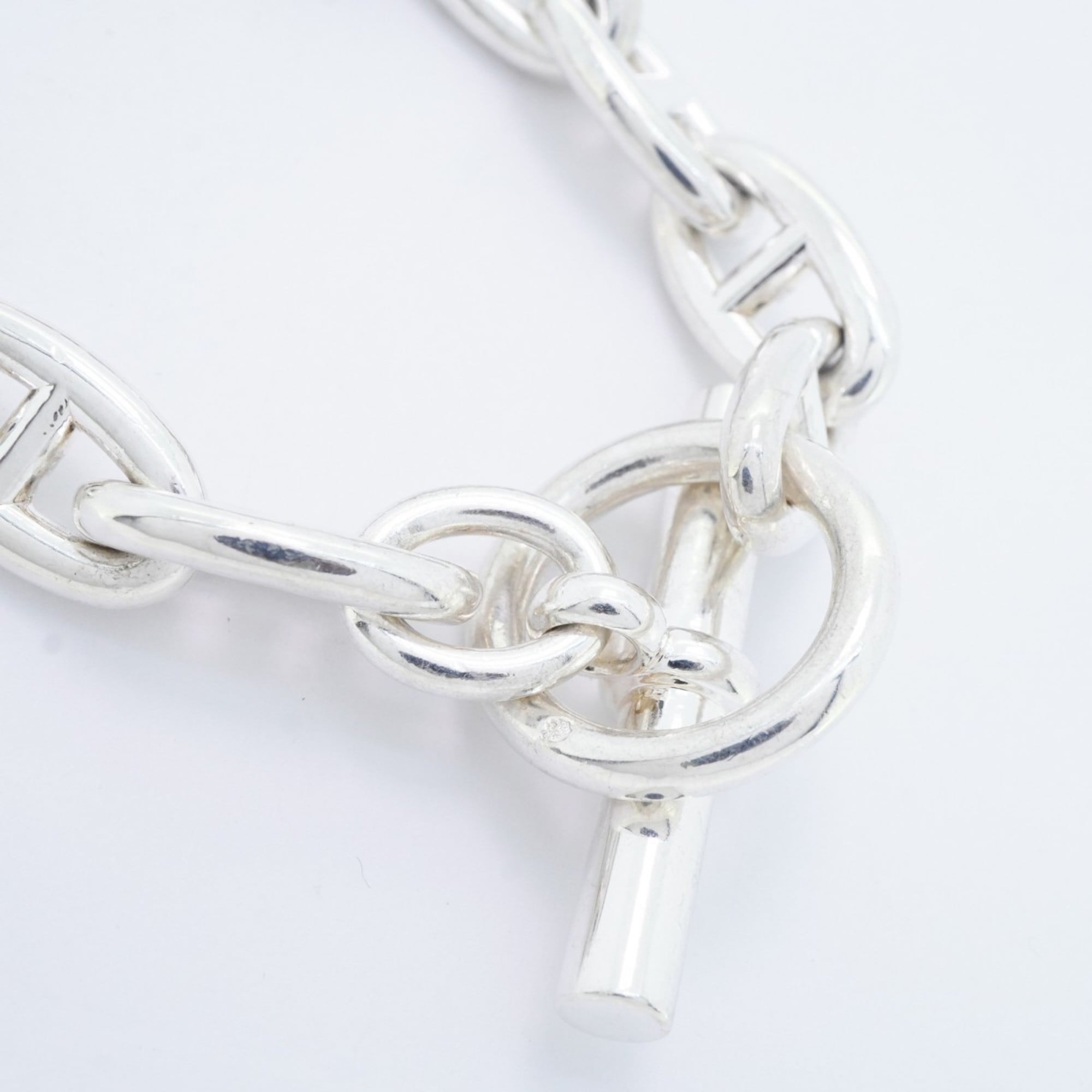 Hermes Chaine d'Ancre GM Bracelet, 12 links, 925 silver, for women