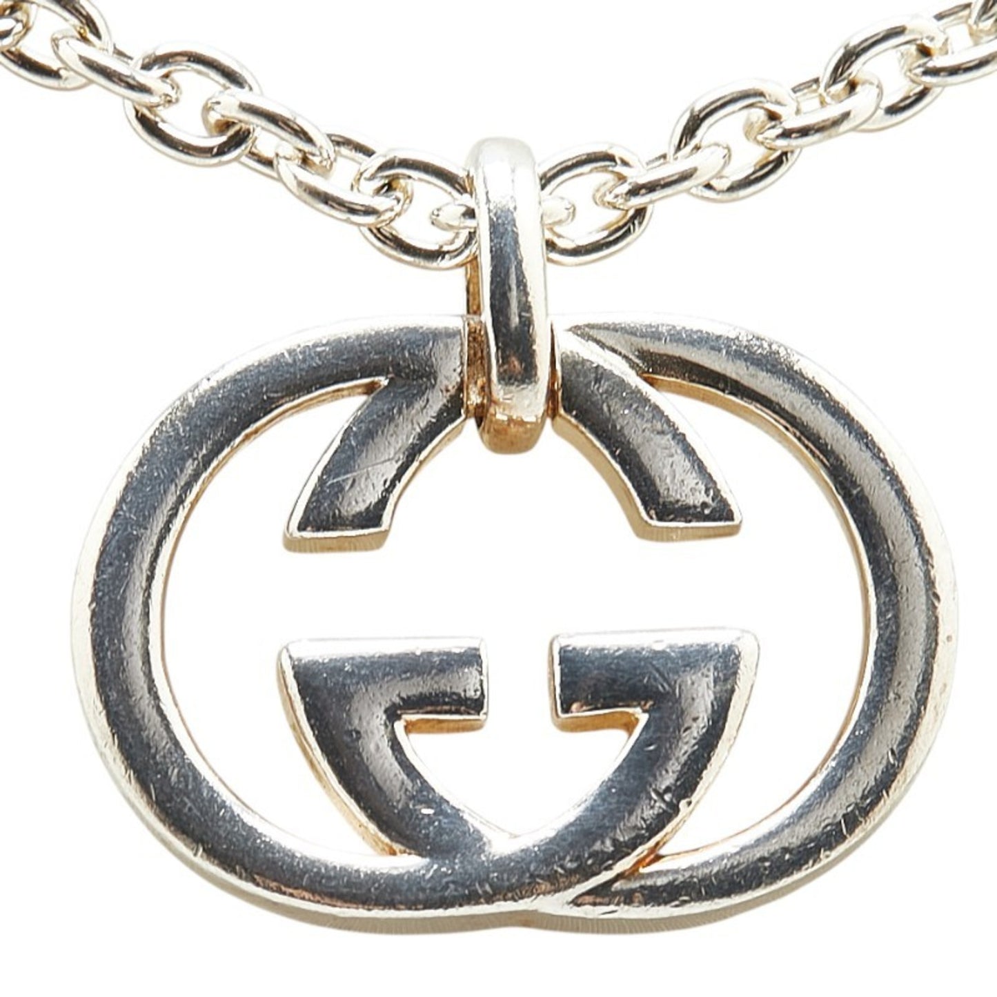 Gucci Interlocking G Necklace in SV925 Silver for Women