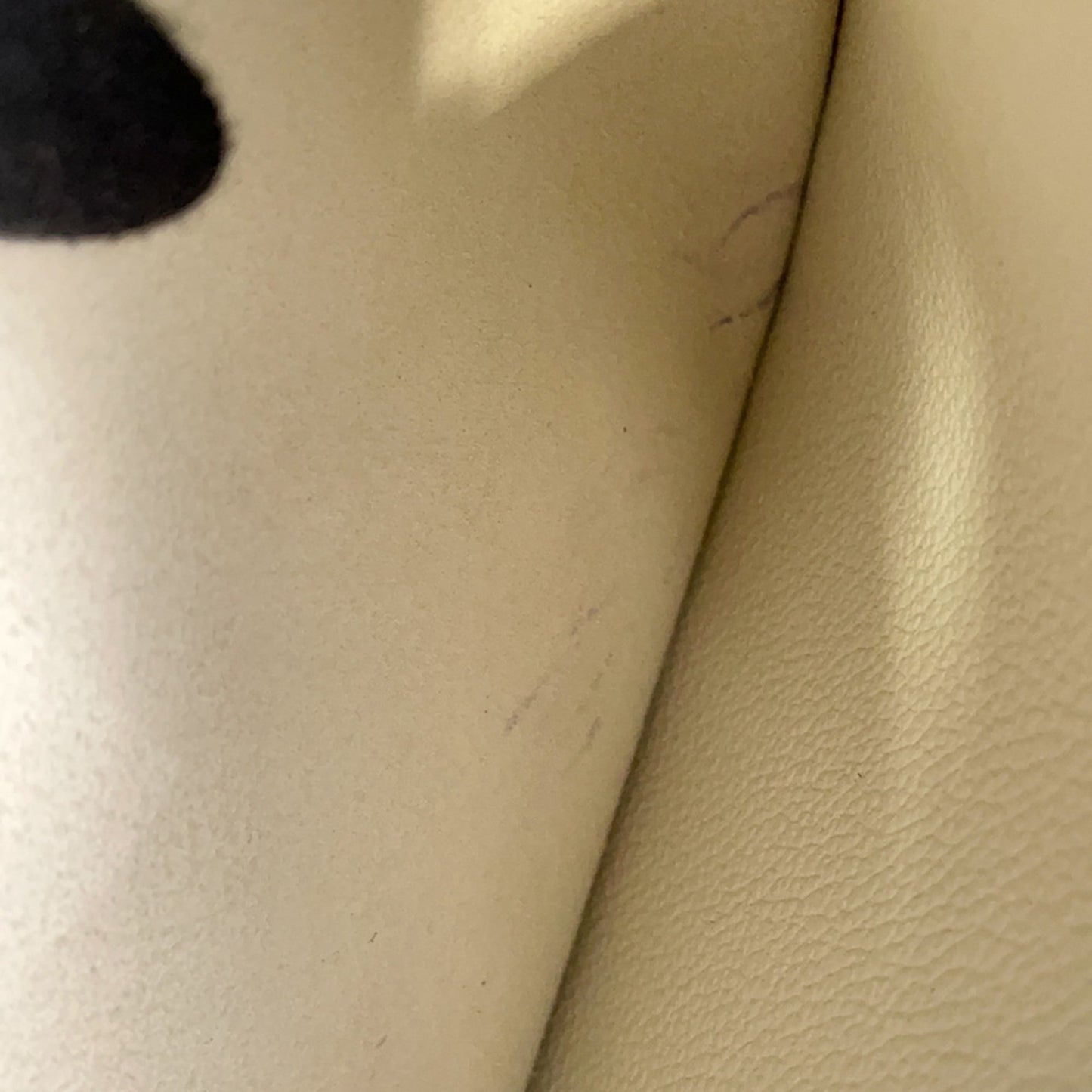 Celine Anais Cabas Medium Leather Tote Bag 116853, Black