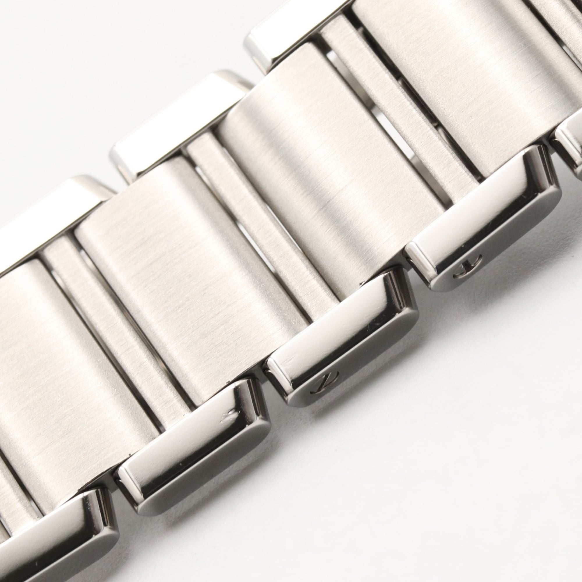 Cartier Tank Française SM Watch, Stainless Steel, Ladies, Pink/Pink Shell, W51028Q3 — Very Good