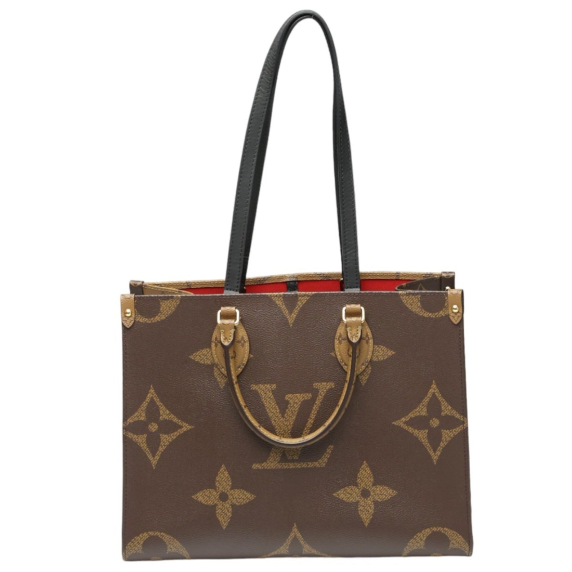 Louis Vuitton LOUIS VUITTON Bag Monogram On the Go MM Canvas M45321 Brown LV — Like New
