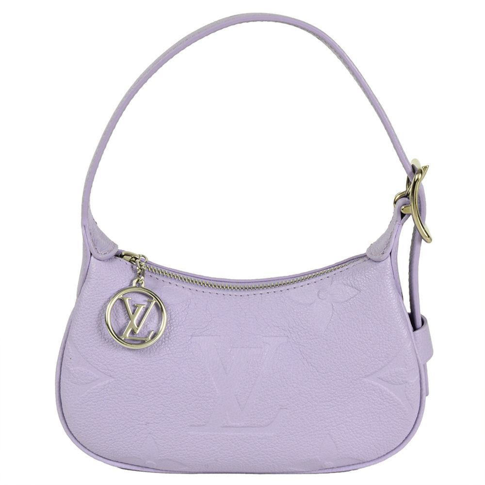 Louis Vuitton Mini Moon Shoulder Bag Monogram Empreinte M82426 Purple RFID Women's — Like New