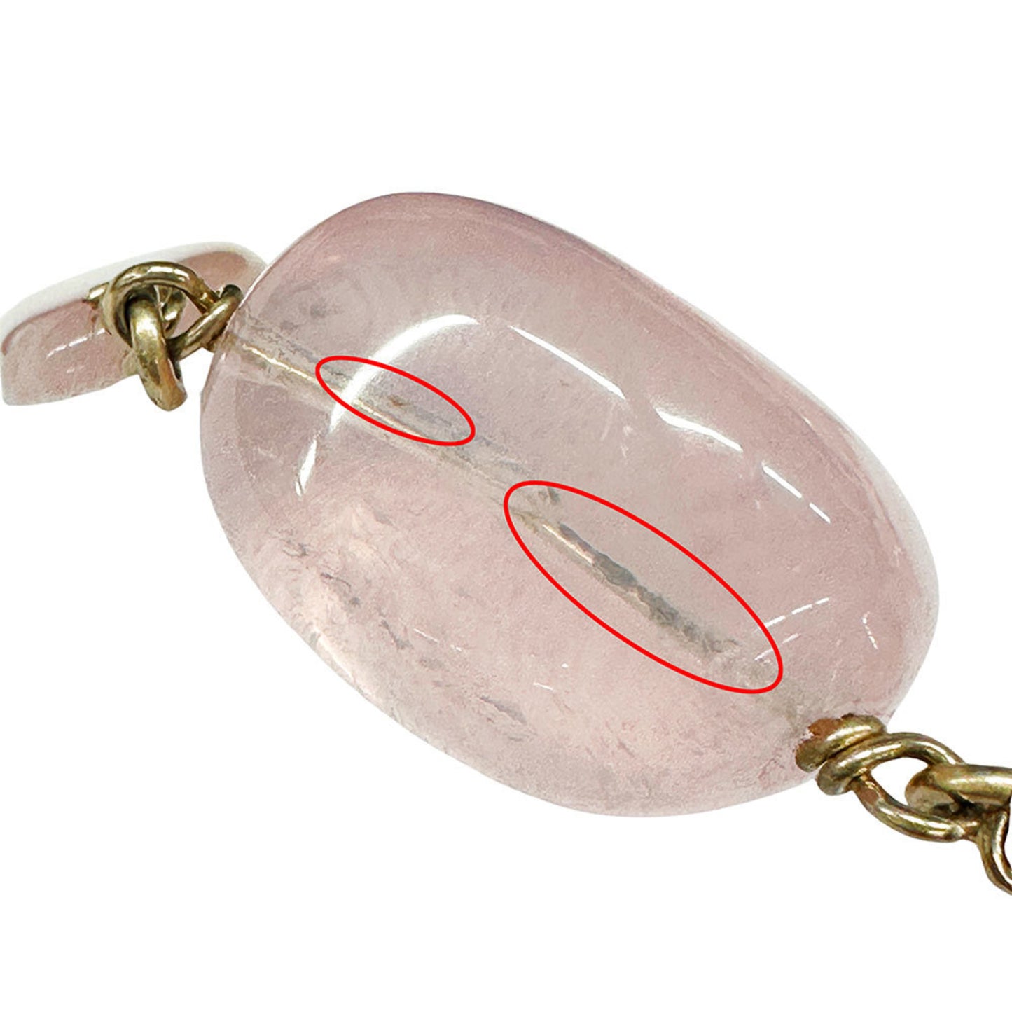 Salvatore Ferragamo Ferragamo Bracelet for Women, Stone, Pink, Gold, 3-Row