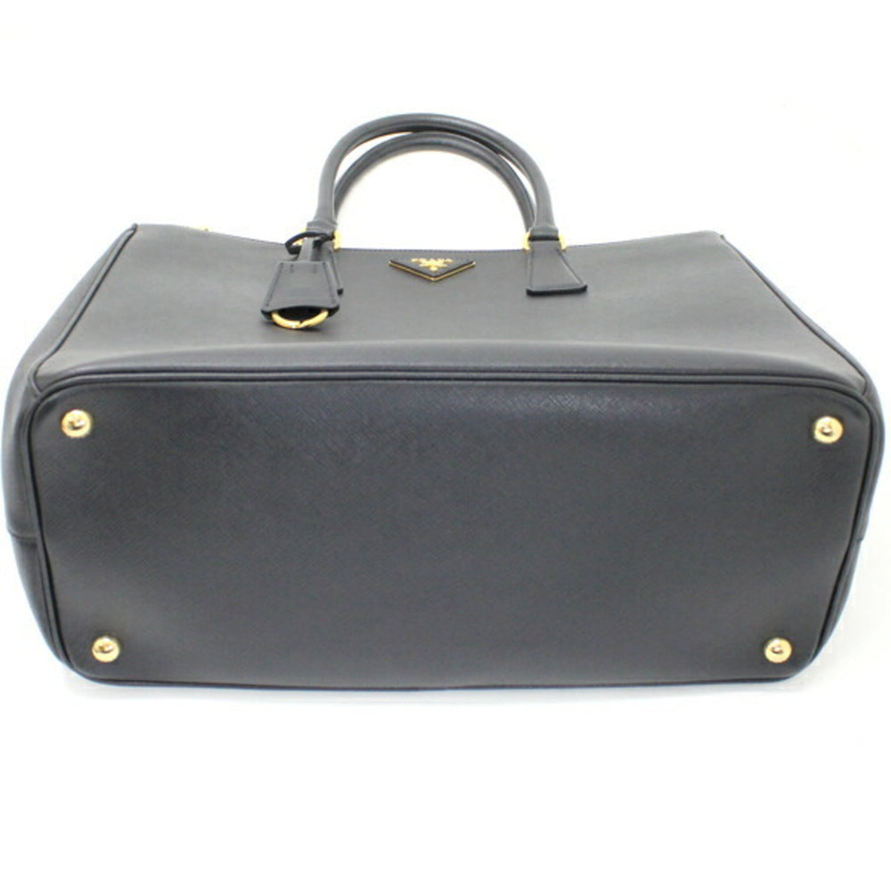 Prada Galleria handbag, tote bag, shoulder Saffiano leather, black, women's, 1BA786 NERO T5896 — New - Store Return