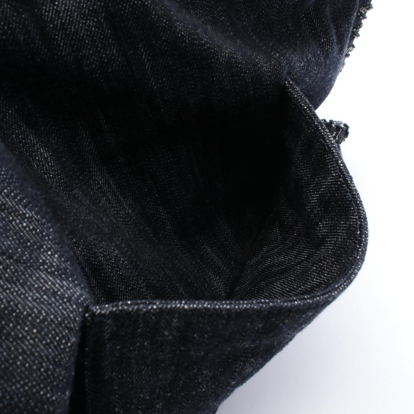 Chanel Night Flight Tote Bag, Denim, Women's, Navy, Multicolor, A31932