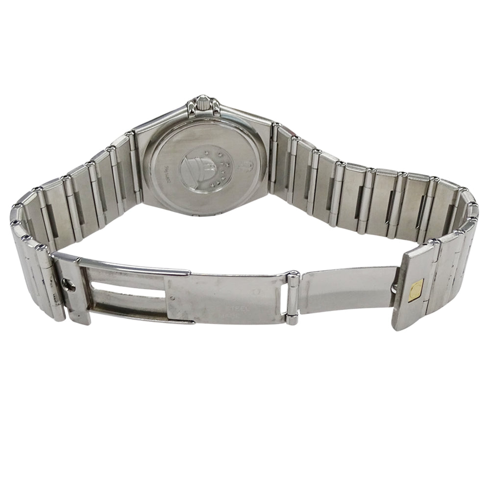 Omega Constellation 1512.30 Men's Watch, Brand Name, Date, Quartz, Stainless Steel (SS), Silver — Good