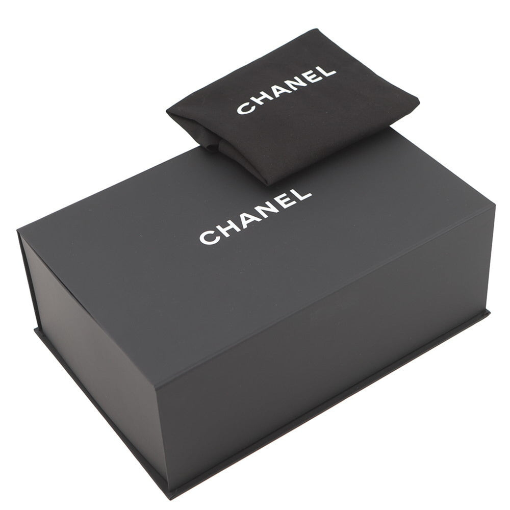Chanel Chain Shoulder Bag Matelassé Coco Mark Heart Lambskin AS5764 CHANEL Black Handbag Women's — Like New