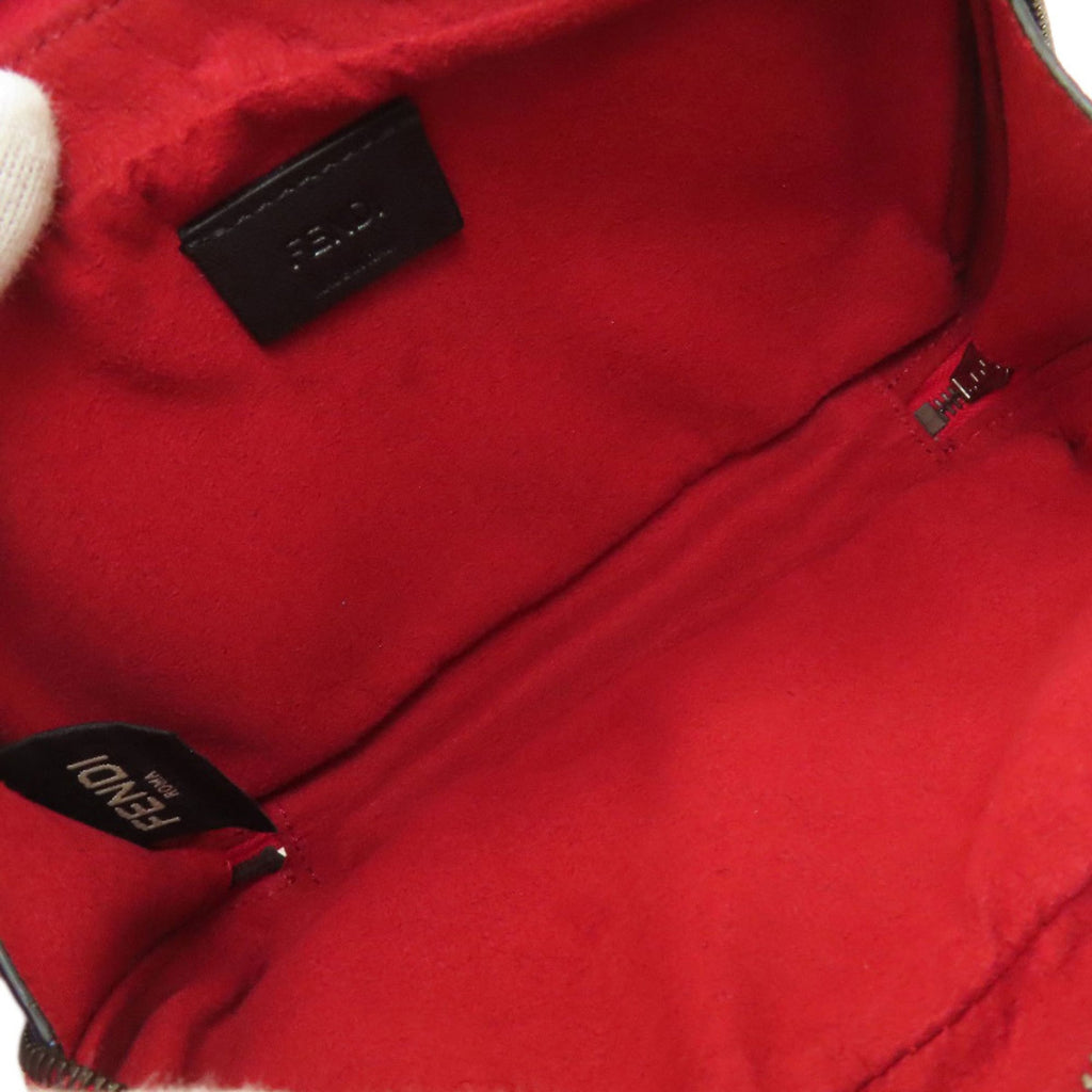 Fendi logo shoulder bag leather women's FENDI