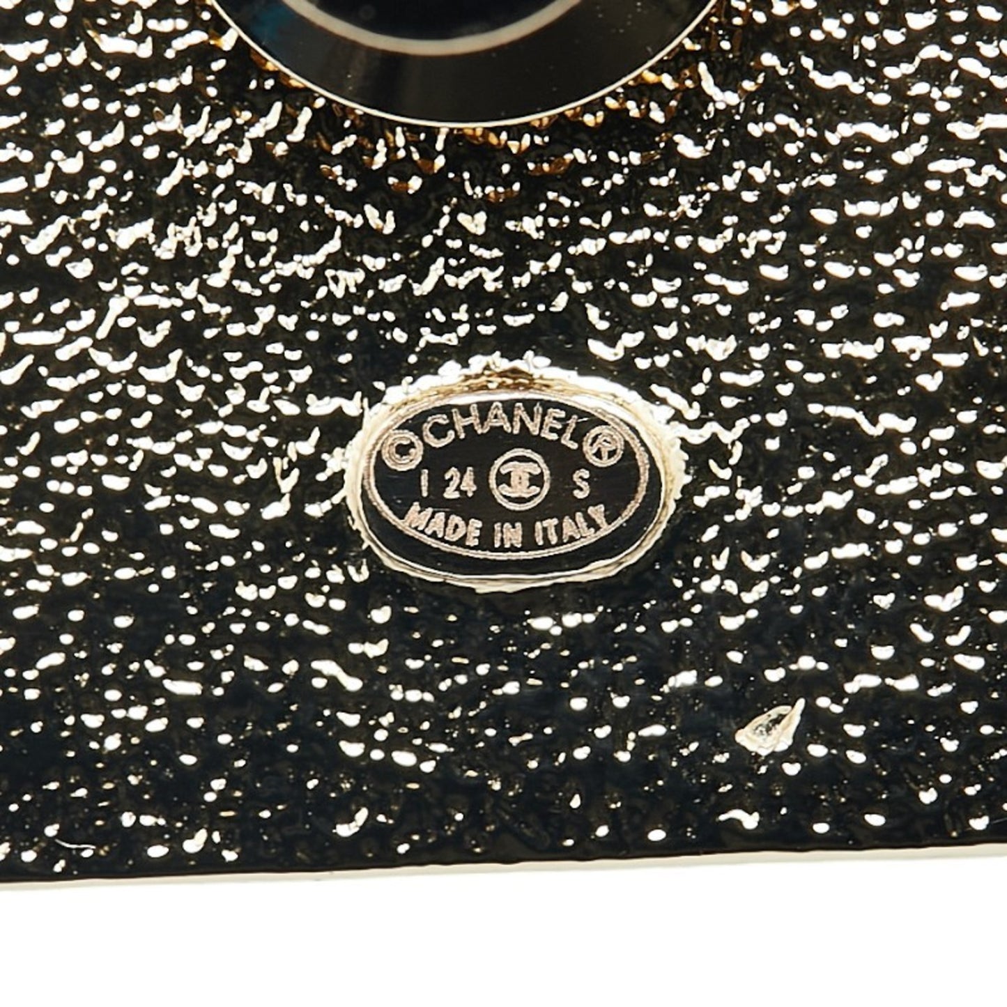 Chanel Coco Mark Square Perfume Camellia Heart Motif Brooch Gold Plated Women's CHANEL