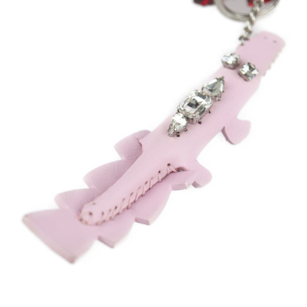 Fendi By the way Backpack 8BZ036  Crystal Pink with animal charm