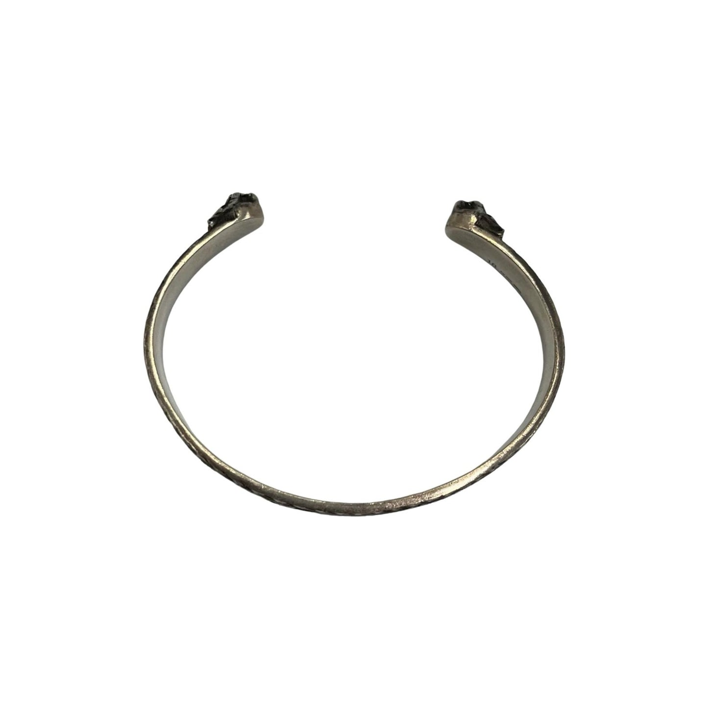 Gucci Interlocking Cat Head/Tiger Head Bangle in Sterling Silver for Men