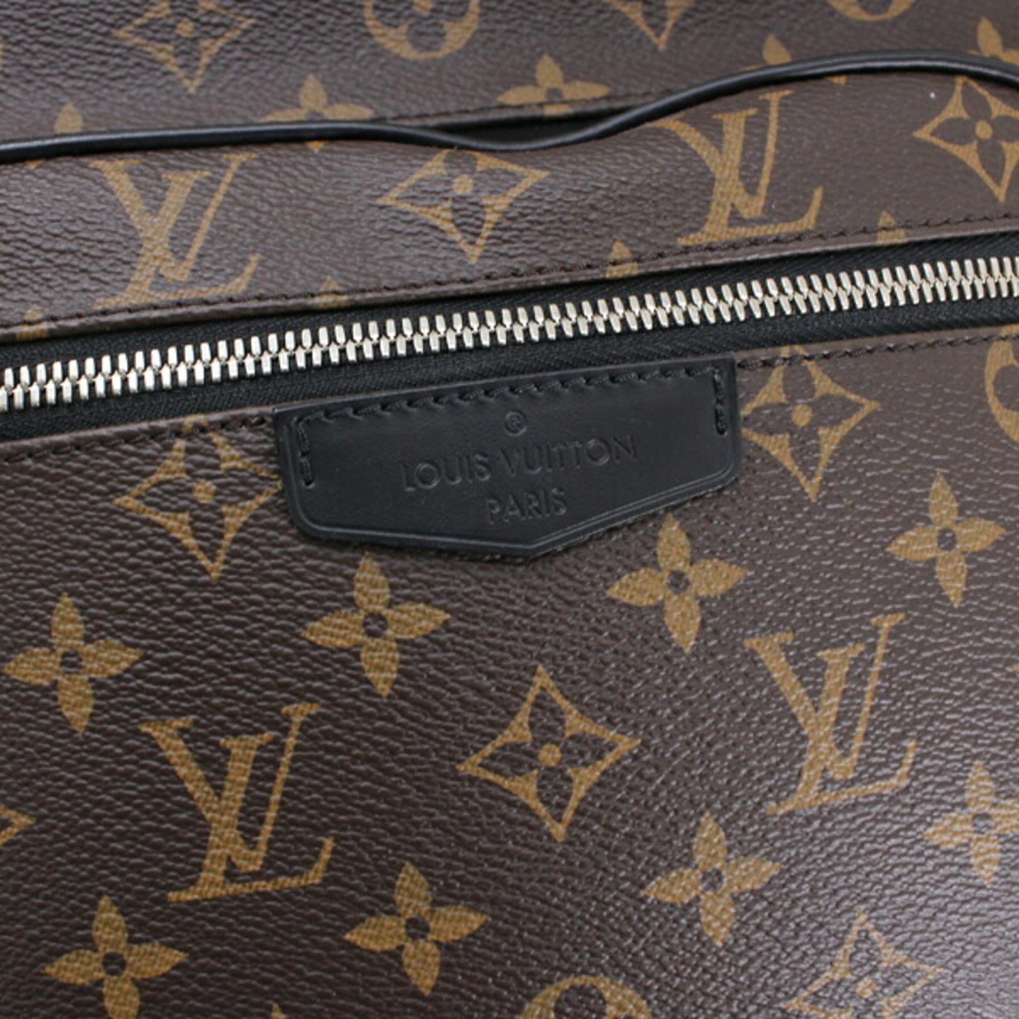 Louis Vuitton Josh Backpack M41530 Monogram Macassar Men's/Women's T6173 — Like New