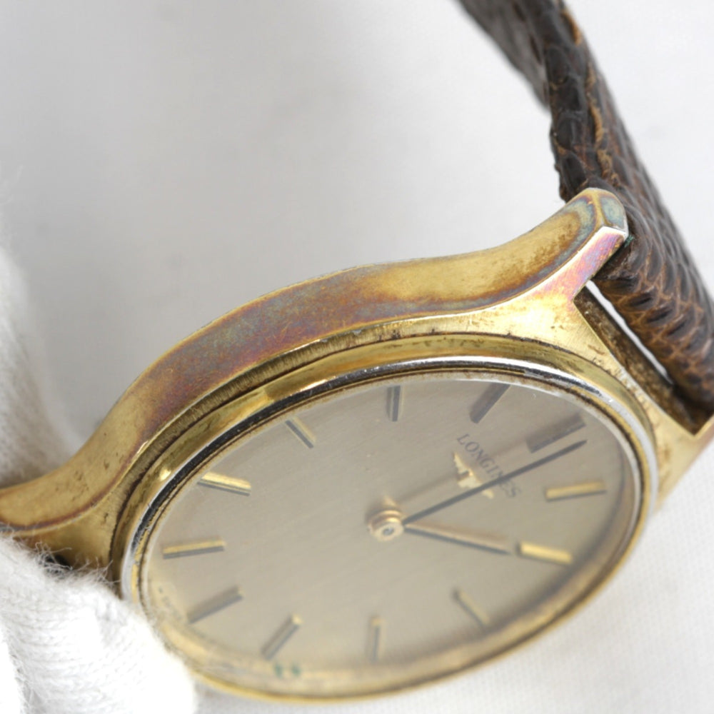LONGINES Longines Hand-Wound Stainless Steel Watch for Women, and Gold — Good