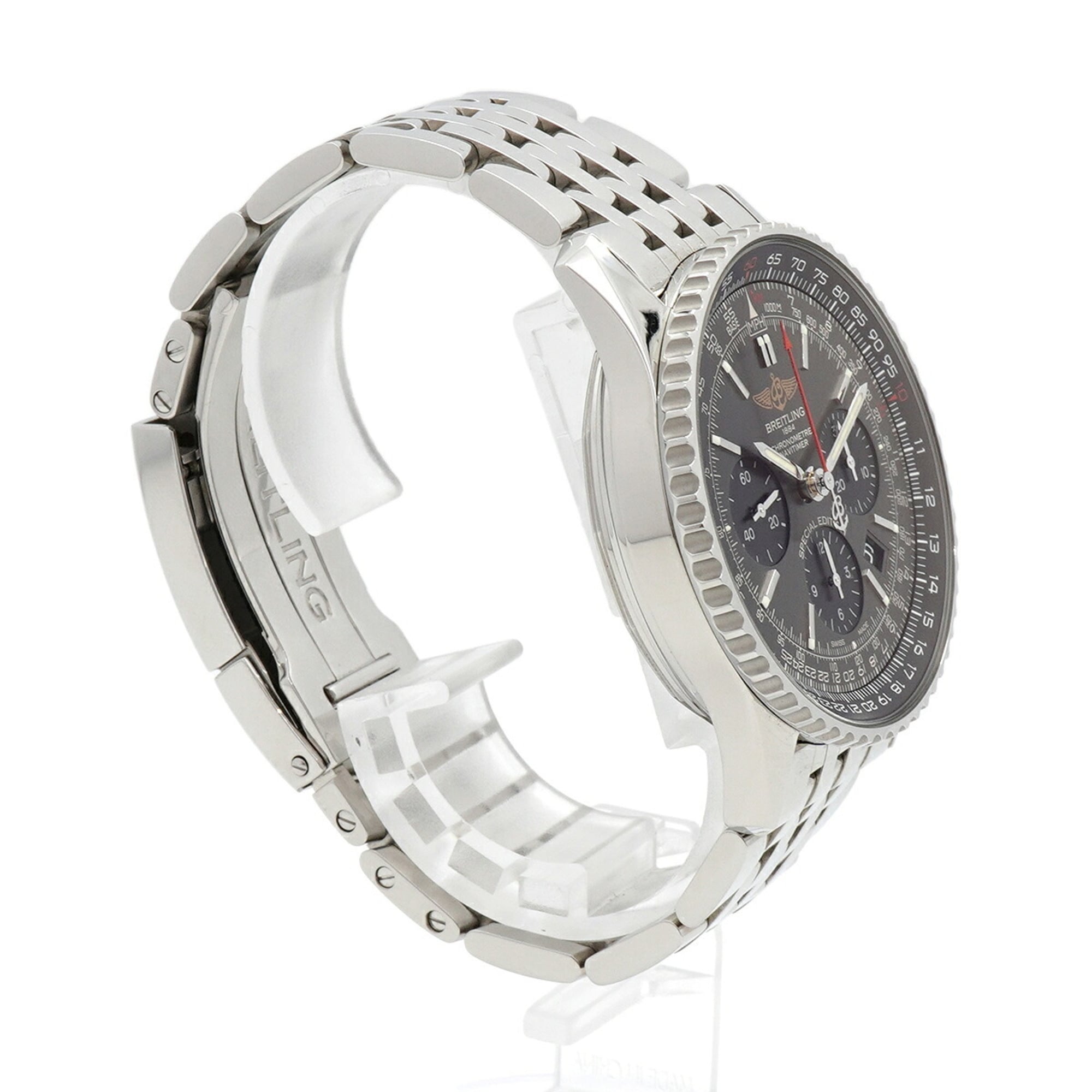 Breitling Navitimer 1 B01 AB0121 Gray Dial Men's Watch — Very Good