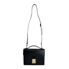 Louis Vuitton Monceau Epi Leather Shoulder Bag M52792 Black — Like New