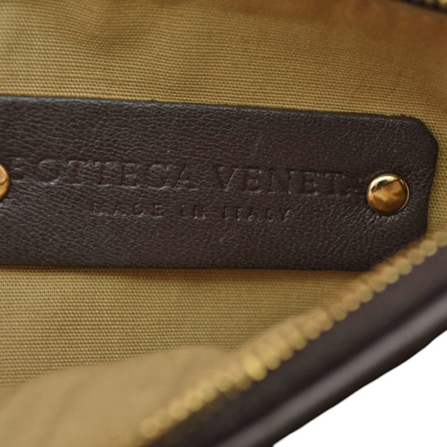 Bottega Veneta Travel Pouch in Intrecciato Nappa, Dark Brown, 164818 V0010 2040