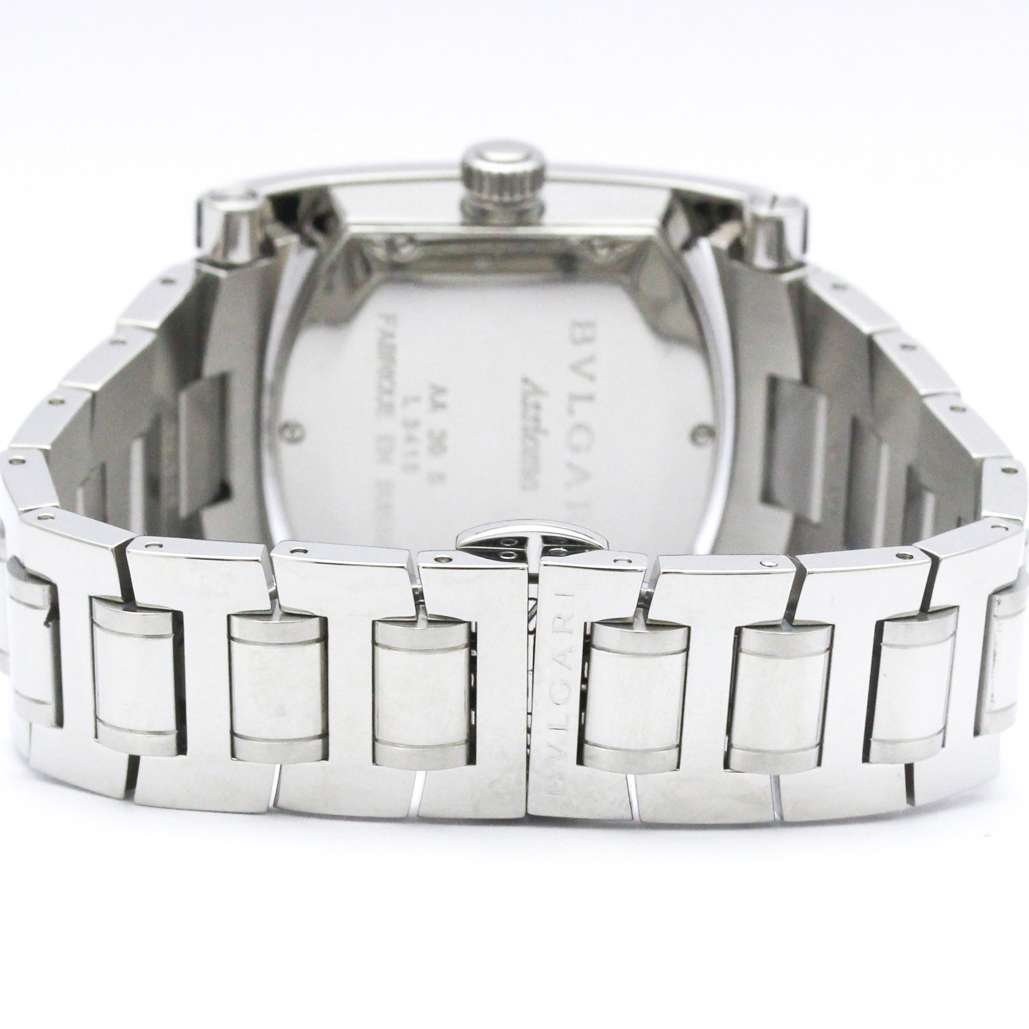 BVLGARI Assioma Stainless Steel Quartz Unisex Watch AA39S Polished — Very Good