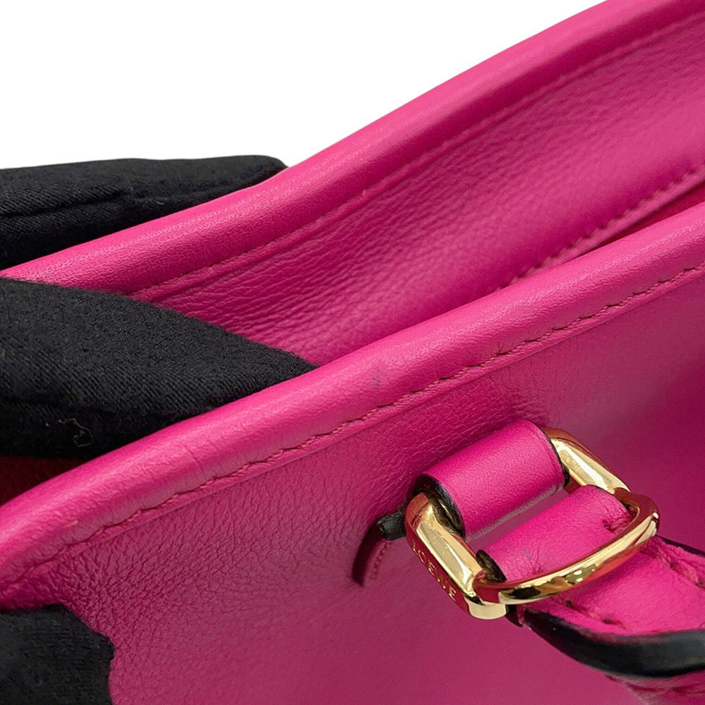 Loewe Amazona 23 Leather Handbag, 2-way, Handbag — Like New