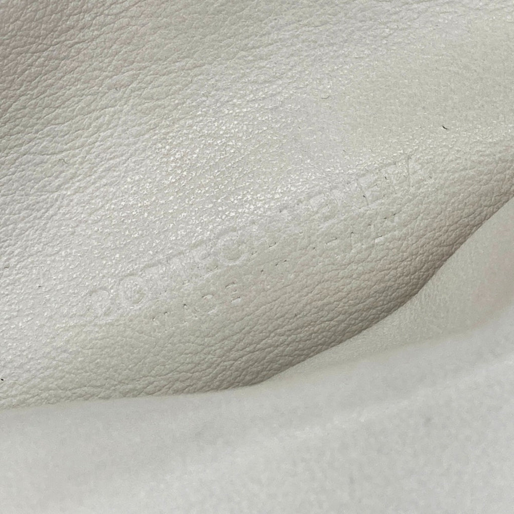 BOTTEGA VENETA Triangle Flap Clutch Bag in Off-White for Women