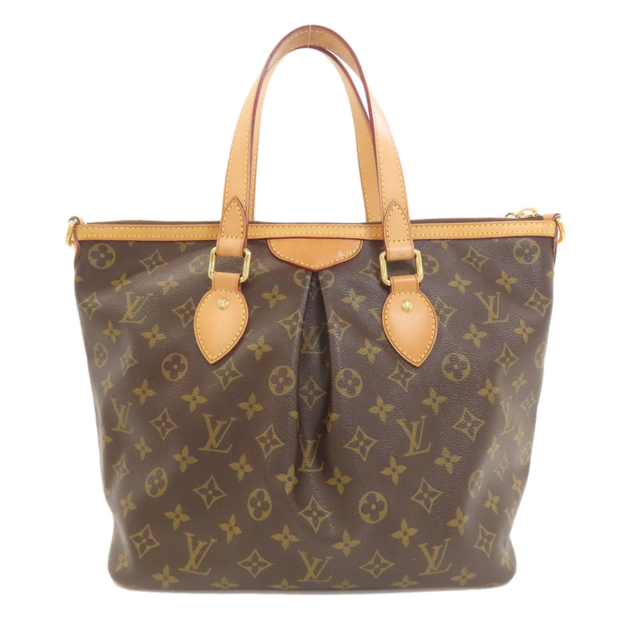 Louis Vuitton M40145 Palermo PM Tote Bag Monogram Canvas Women's LOUIS VUITTON