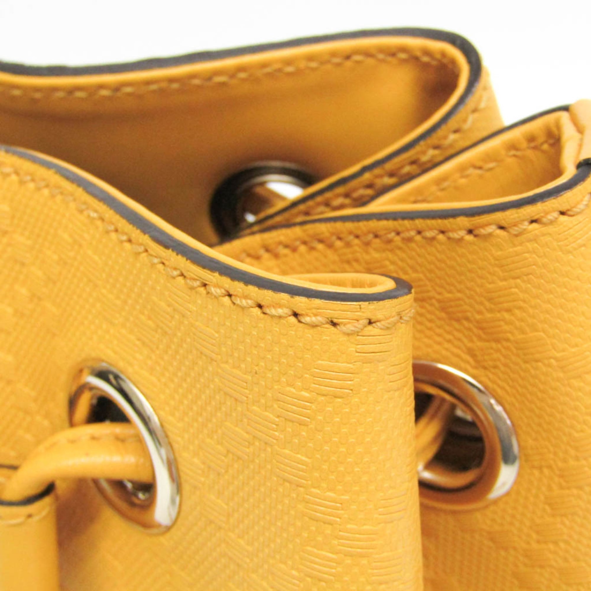 Gucci Bright Diamante 354229 Women's Leather Handbag,Shoulder Bag Yellow — Like New