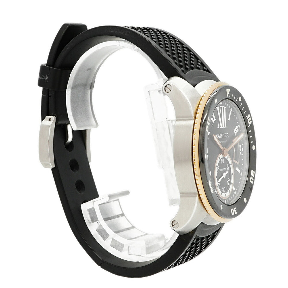 Cartier Calibre Diver W7100055 Black Dial Men's Watch — Good