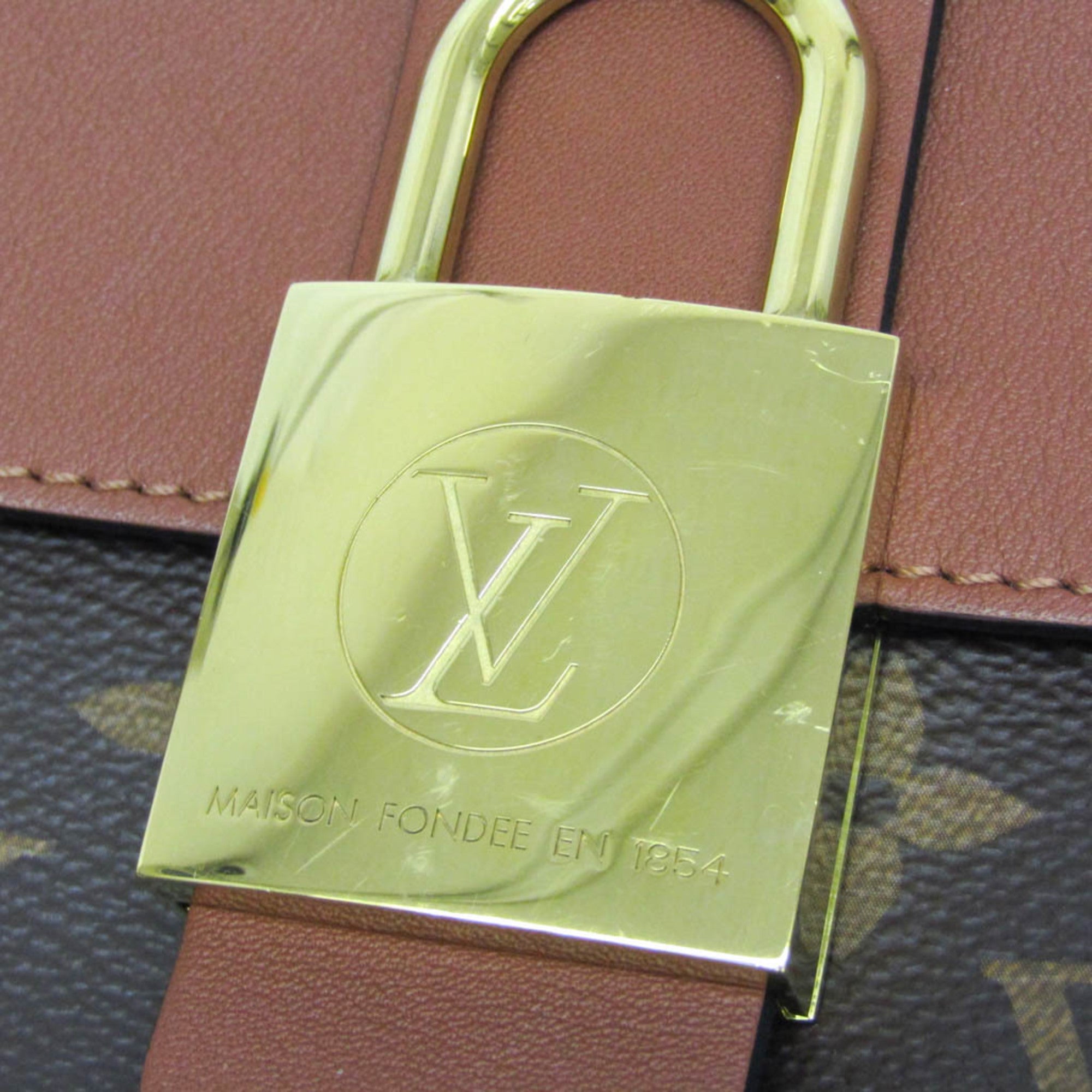 Louis Vuitton Monogram Rocky BB M44654 Women's Handbag,Shoulder Bag Brown,Monogram — Like New