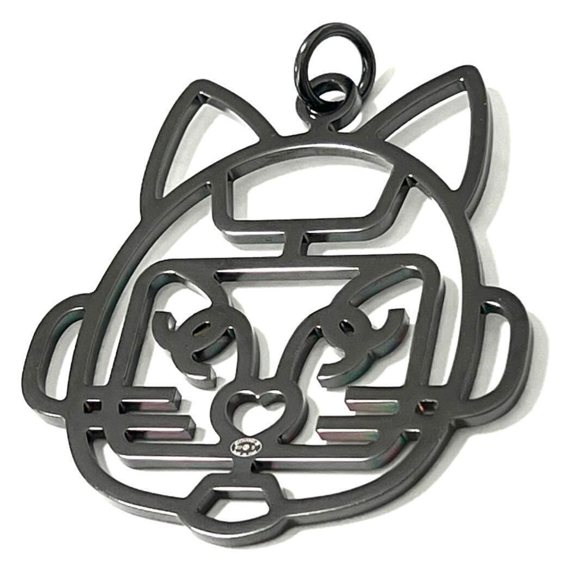 CHANEL Women's Pendant Cat Robot Necklace — Like New