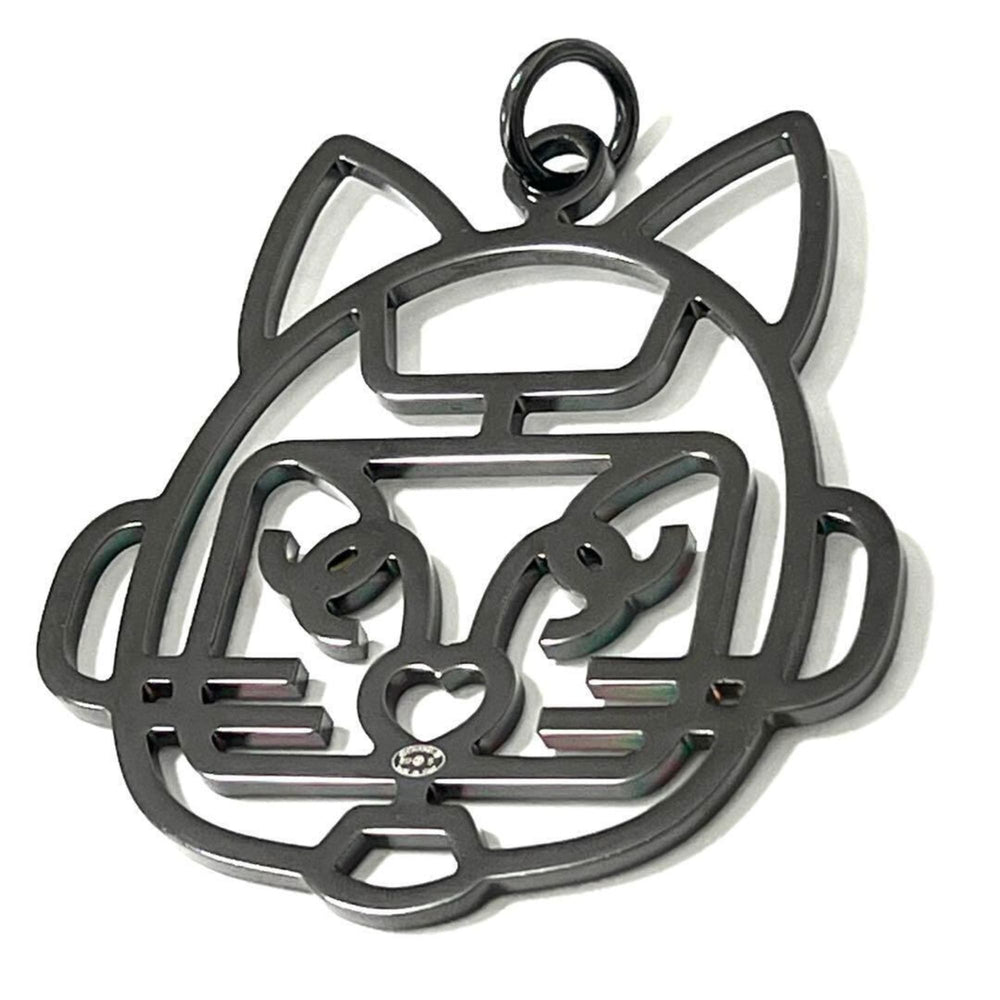 CHANEL Women's Pendant Cat Robot Necklace — Like New