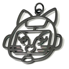 CHANEL Women's Pendant Cat Robot Necklace — Like New