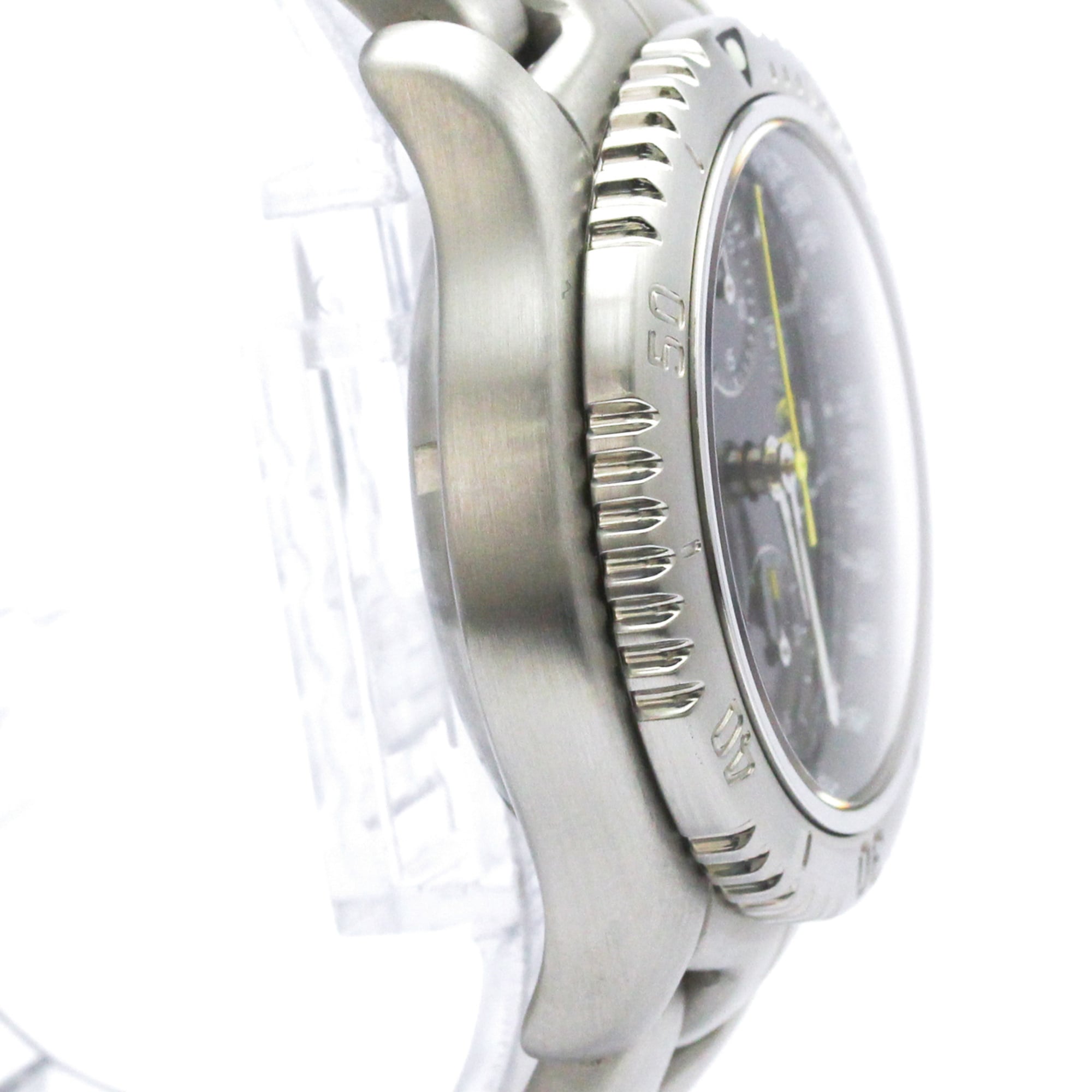 TAG HEUER Link Chronograph Ayrton Senna Limited Watch CT2115 Polished — Very Good