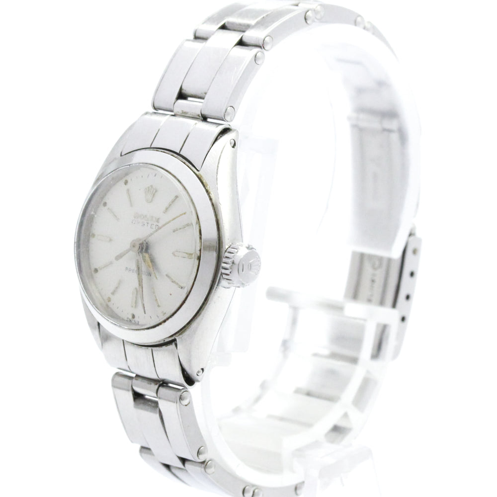 ROLEX Oyster Precision 6410 Steel Hand-Winding Ladies Watch Vintage — Good