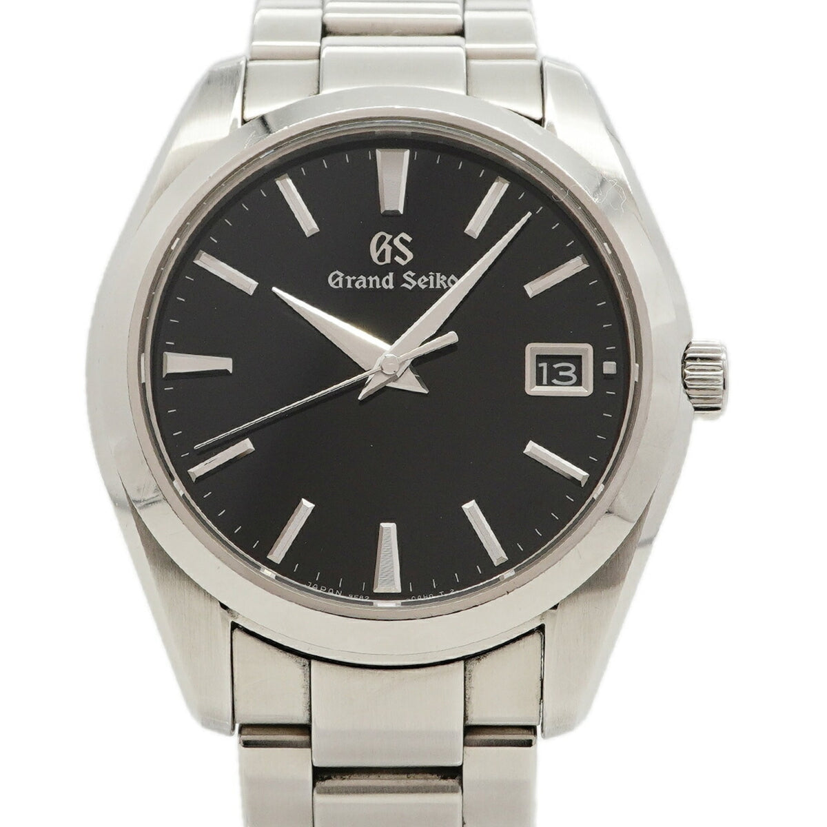 Seiko Grand Heritage Collection SBGV223 9F82-0AF0 Black Dial Men's Watch — Good