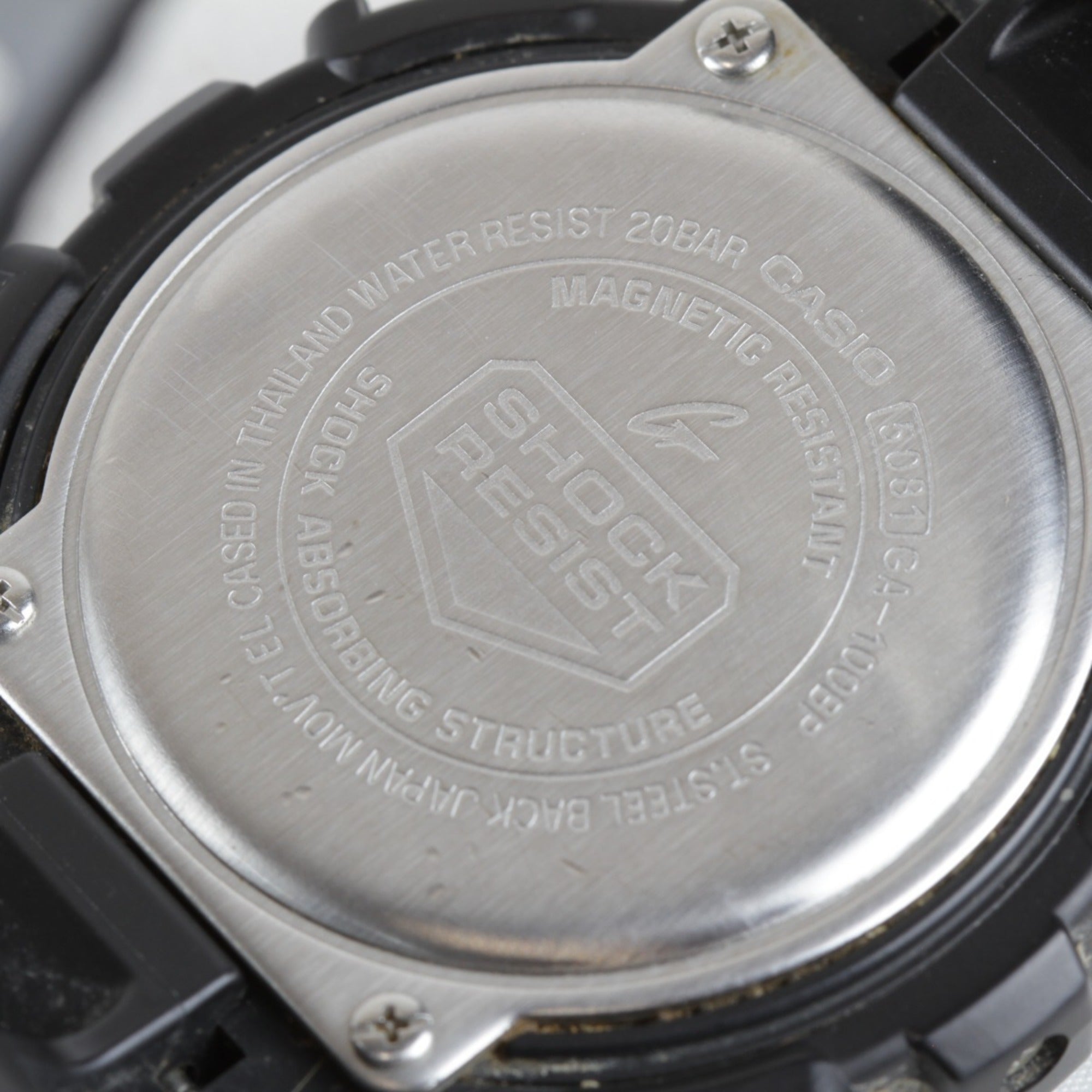 CASIO GA-100BP Quartz Men's Watch — Good