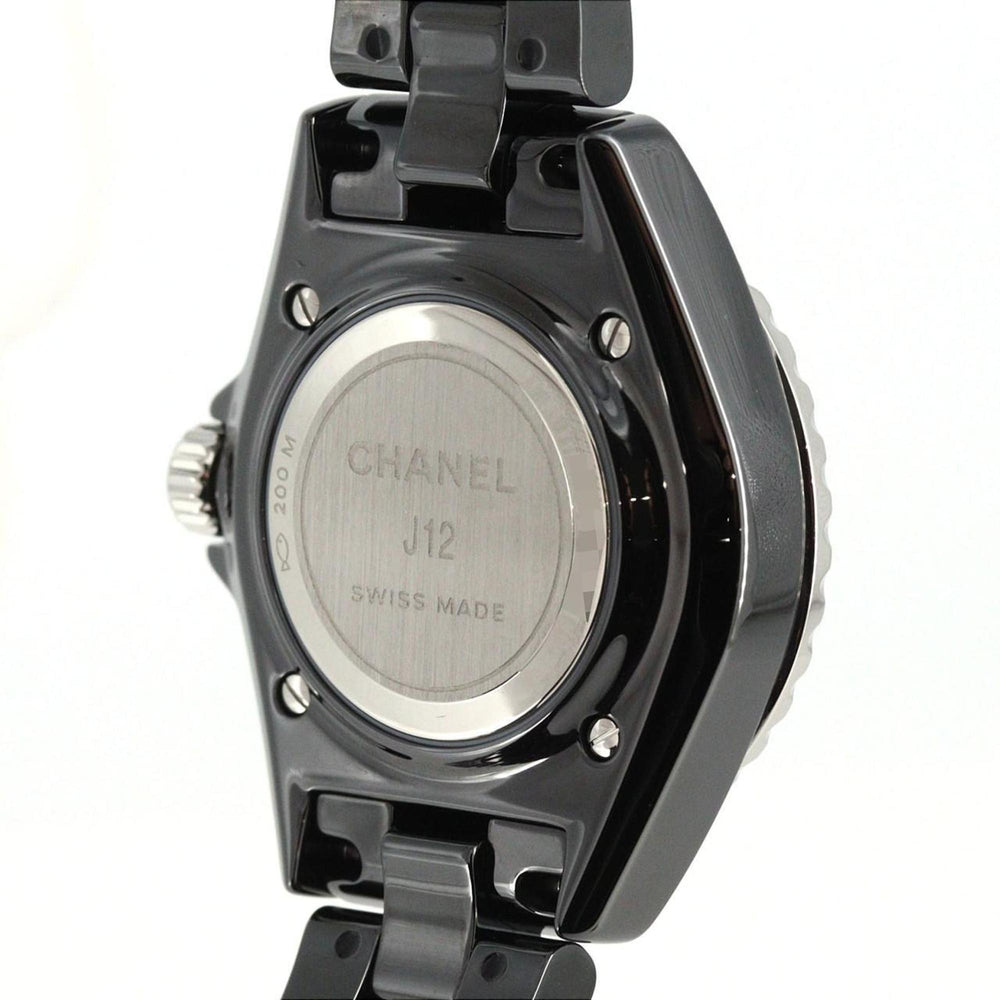 Chanel J12 Phantom 33mm Ceramic H6346 Quartz Watch — Very Good
