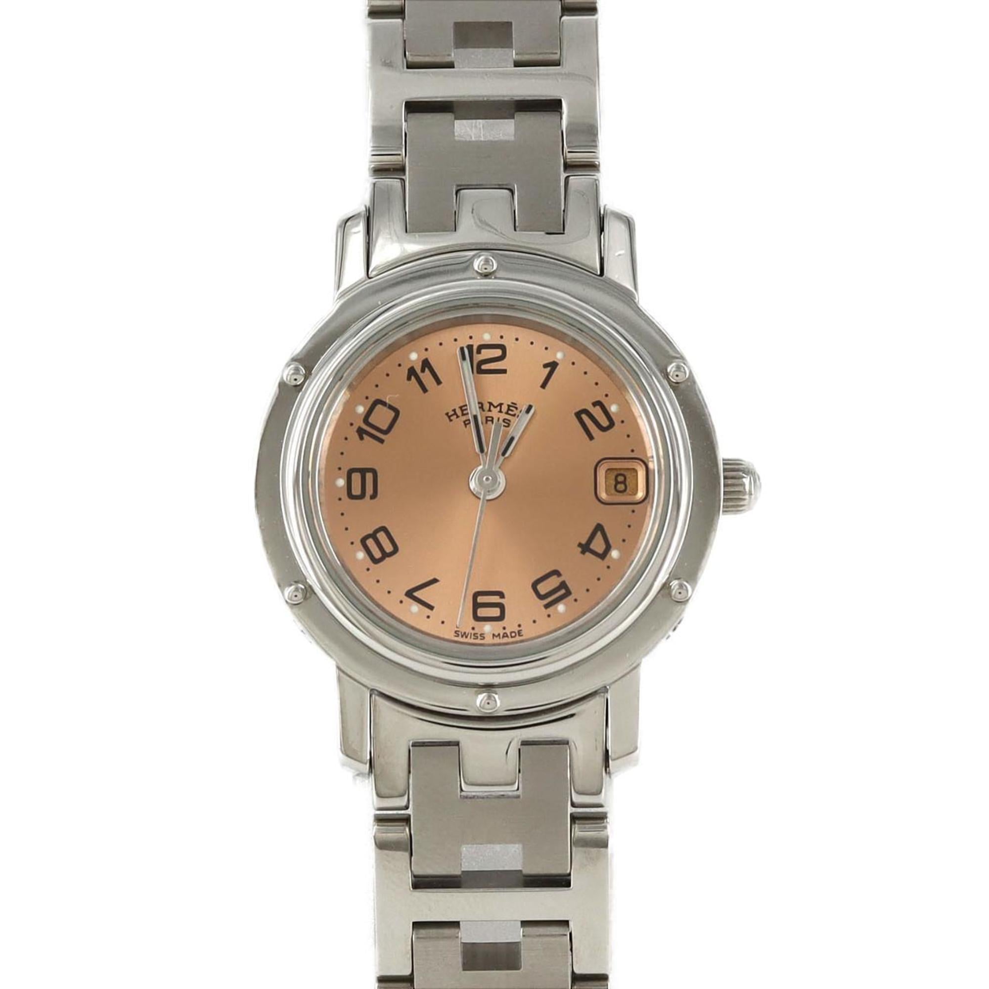 Hermès Clipper CL4.210 Stainless Steel Quartz Watch — Very Good