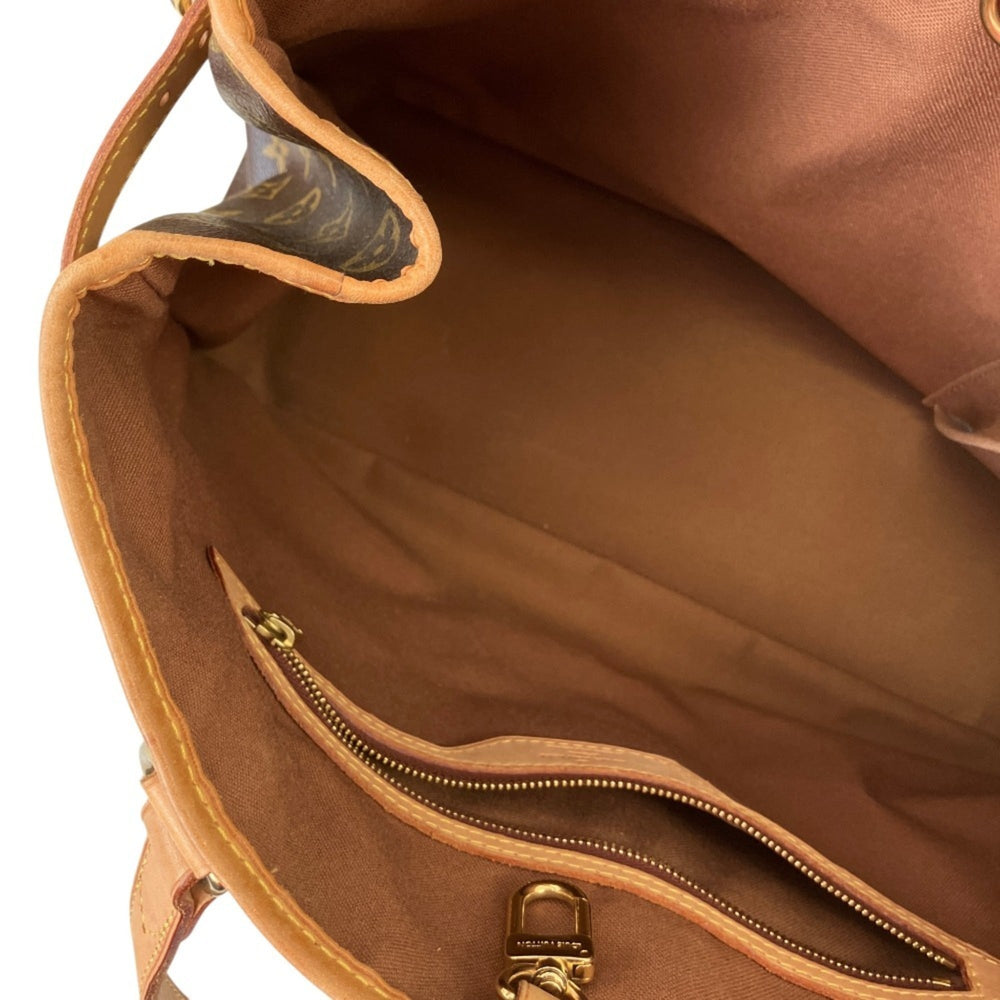 LOUIS VUITTON Batignolles Horizontal Monogram Tote Bag M51154 Brown Women's — Like New