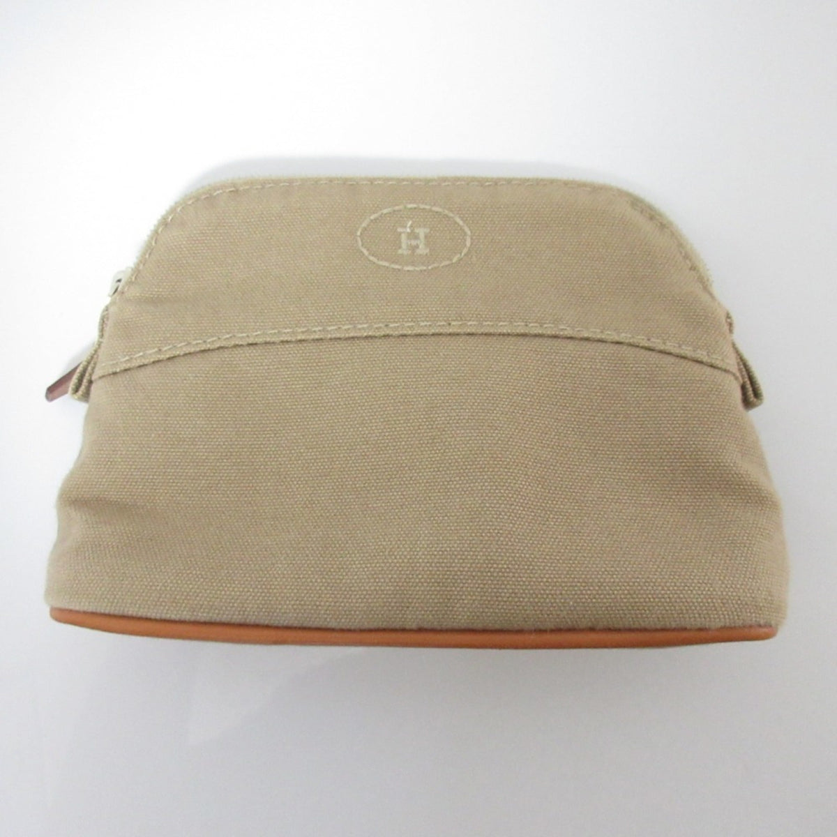 HERMES Bolide Pouch Mini Taupe Beige (Men's & Women's) — Like New