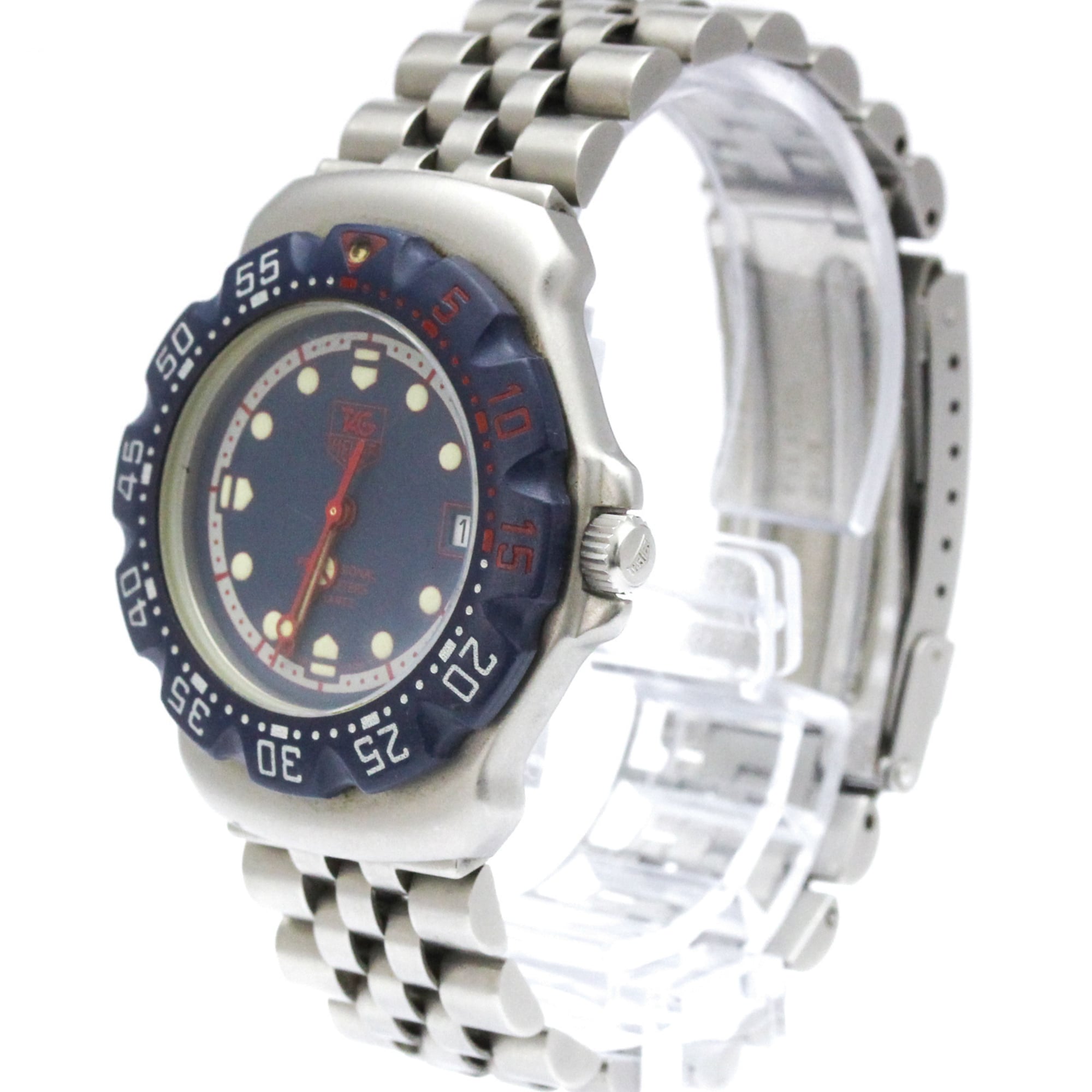 TAG HEUER Formula 1 Stainless Steel Quartz Mens Watch 370.513 — Good