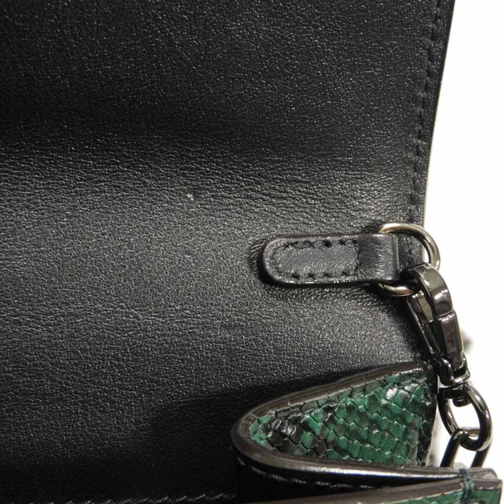 Jimmy Choo JIMMY CHOO Shoulder Bag Varenne Chain New Logo Snake 2WAY Clutch JC Green 202VARENNE Men's Women's — New - Store Return