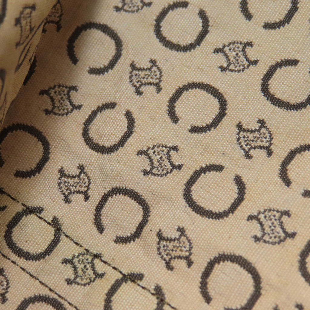 Celine Mini Boston Bag, C Macadam Canvas, Women's, CELINE