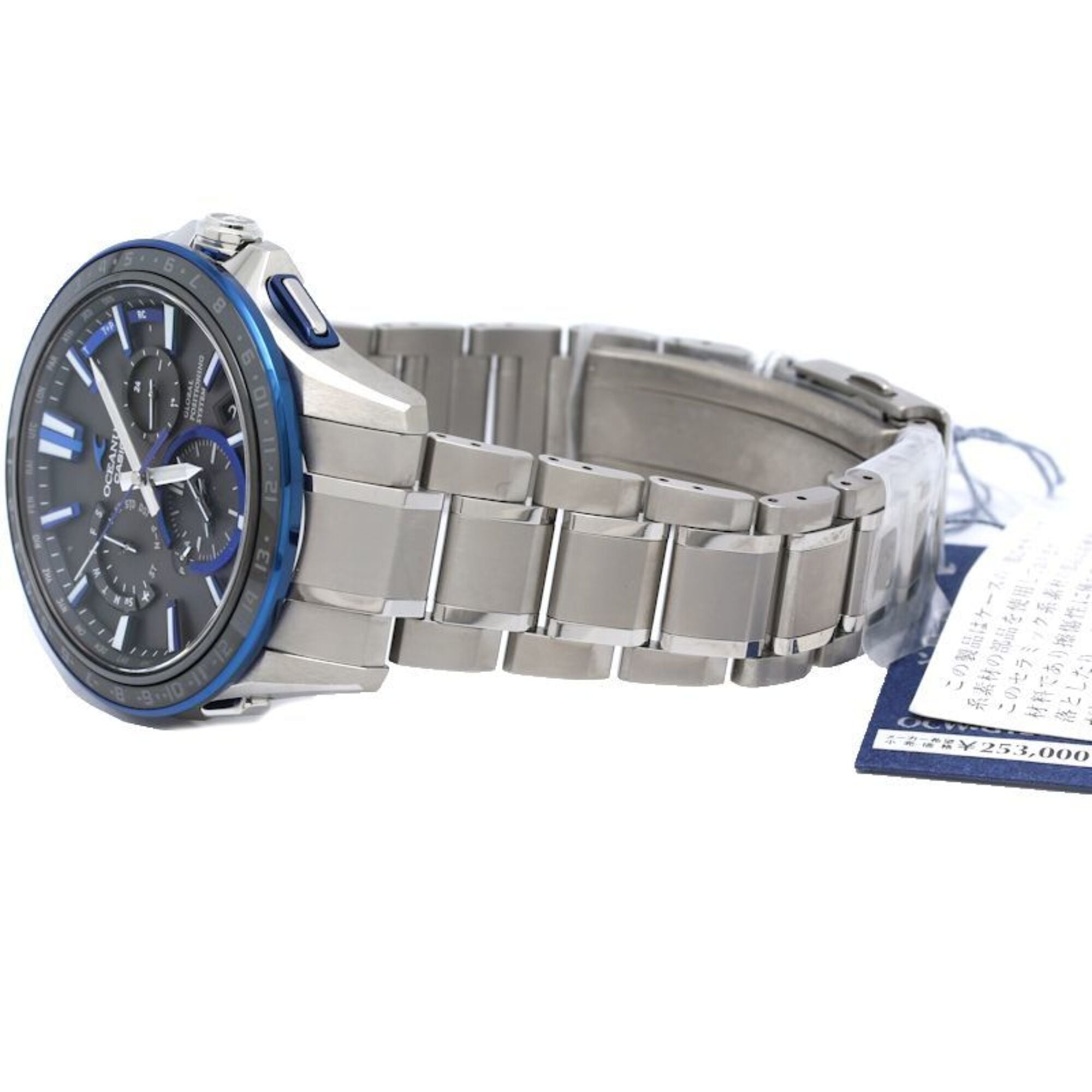 CASIO Oceanus OCW-G1200-1AJF Men's Titanium Watch 130550 — New - Store Return