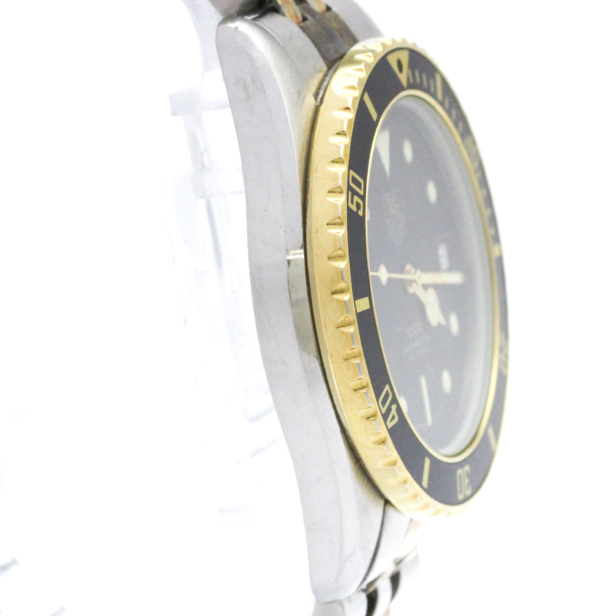 TAG HEUER 1000 Professional Gold Plated Steel Watch 980.020B — Good